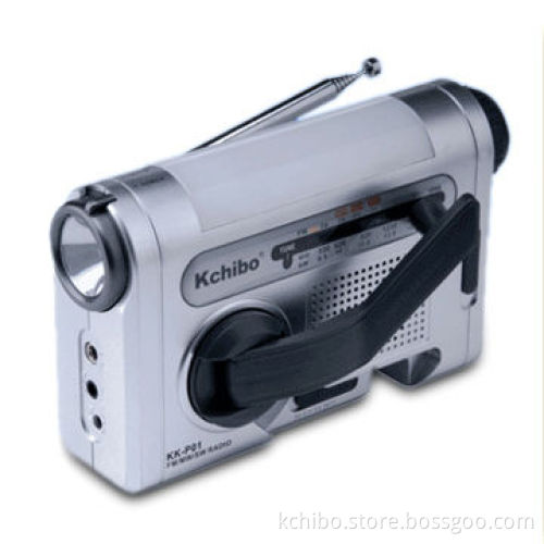 Power Handle Multi-Function Radio with Flashlight And Light, Convinent for Usage in Dark